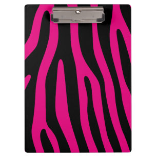 Zebra strepen patroon + achtergrond en ideeën klembord