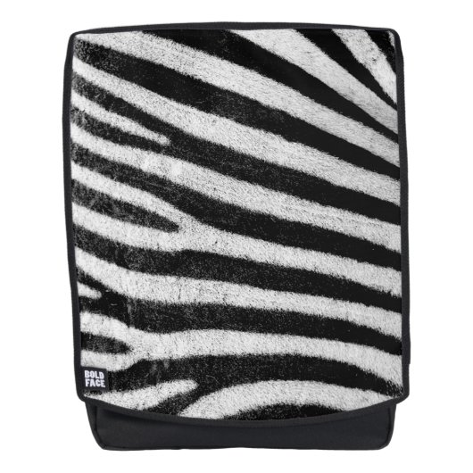 Zebra Strepen Rugtassen (Voorkant)