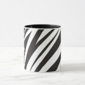 Zebra Stried Motif Café Mug (Centre)