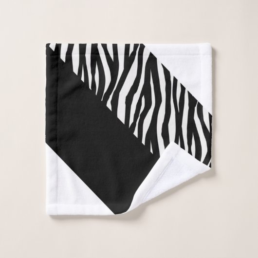 Zebra Stried Multi Motif (Gant de toilette)