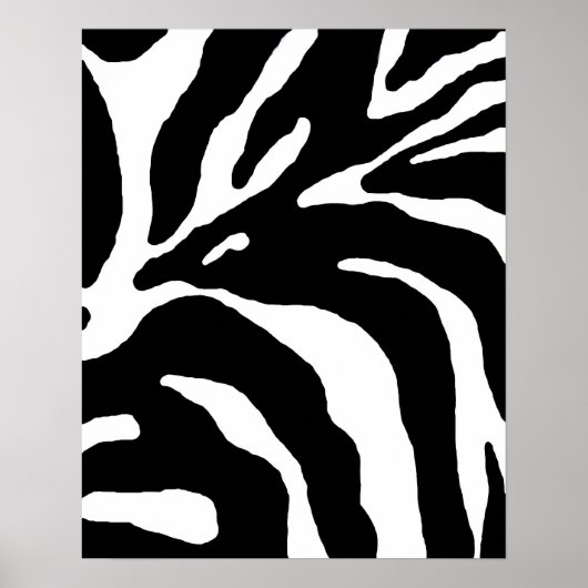 Zebra Stripe Animal Print (Voorkant)