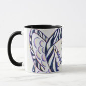 Zebra Stripe Awareness Ribbon Angel Coffee Mugs Mok (Links)