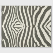 Zebra Stripe Dierenprint Patroon Cadeaupapier (Vlak)