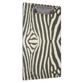 Zebra Stripe Dierenprint Patroon Klembord (Rechts)