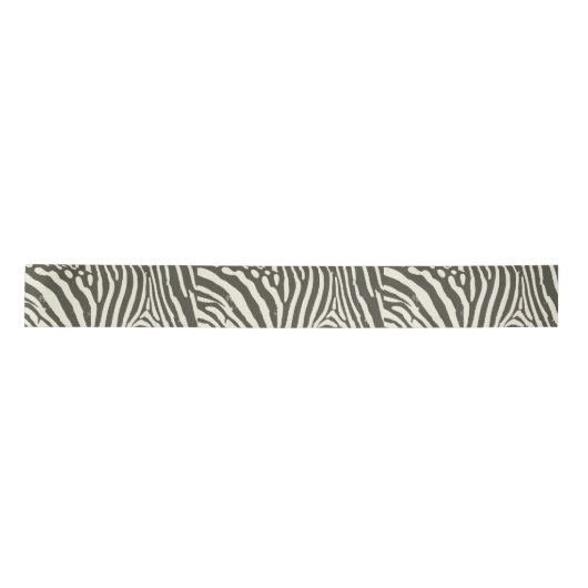 Zebra Stripe Dierenprint Patroon Lint (Voorkant)