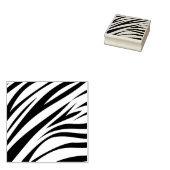 Zebra Stripe druk Rubberstempel Rubberstempel (Gestempeld)