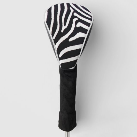Zebra Stripe Golfheadcover (Voorkant)