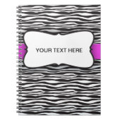 Zebra Stripe laptop Notitieboek (Voorkant)