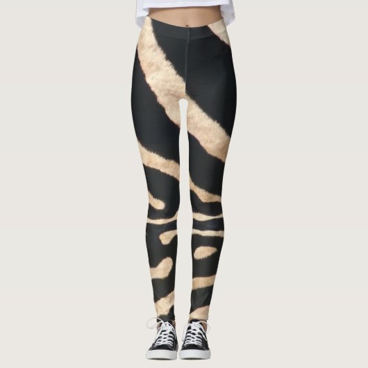 Zebra Stripe Leggings (Voorkant)