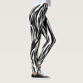 Zebra-stripe patroon leggings (Rechts)