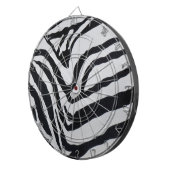 Zebra stripe pattern dartbord (Voorkant Rechts)
