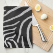 Zebra Stripe Pattern Kitchen Towel Theedoek (Quarter Fold)