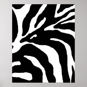 Zebra Stripe Poster de animal