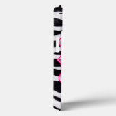 Zebra Stripe Poster de animal Coque ipad de monogr (Verso / Droite)