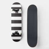 Zebra Stripe Skateboard (Voorkant)