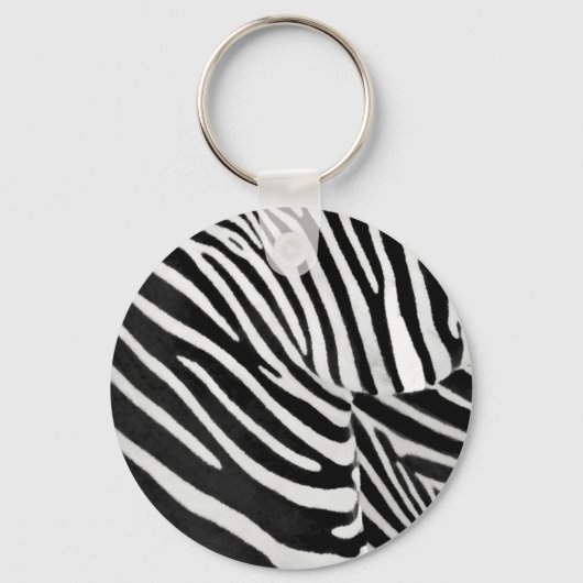Zebra Stripes#3_ Sleutelhanger (Voorkant)