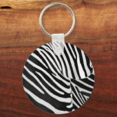 Zebra Stripes#3_ Sleutelhanger (Voorkant)