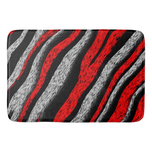 Zebra Stripes Badmat (Voorkant)
