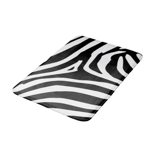 Zebra Stripes Badmat (Gekanteld)