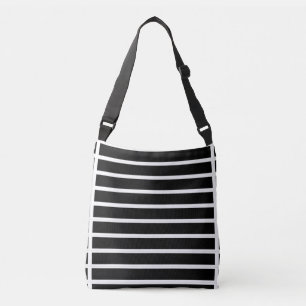 Zebra Stripes Crossbody Tas