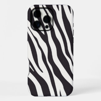 Zebra Stripes iPhone Case – Black & White Pattern iPhone 16 Pro Max Hoesje