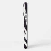 Zebra Stripes iPhone Case – Black & White Pattern iPhone Hoesje (Linkerkant)