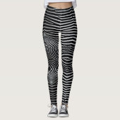 Zebra Stripes Leggings (Voorkant)