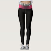 Zebra Stripes Leggings (Voorkant)