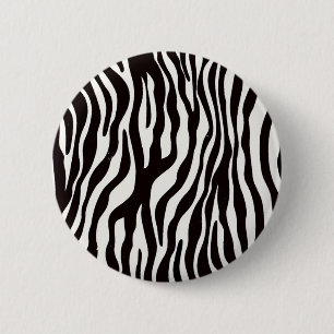 Zebra Stripes Mix & Match Collectafels - Ronde Button 5,7 Cm