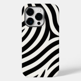 Zebra Stripes Moderne Print Case-Mate iPhone 14 Pro Hoesje