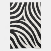 Zebra Stripes Moderne Print Theedoek (Verticaal)