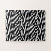 Zebra Stripes Pattern Thunder_Cove Legpuzzel (Horizontaal)