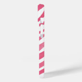 Zebra Stripes Pink Wild Animal Print Case-Mate iPhone Case (Achterkant / Links)