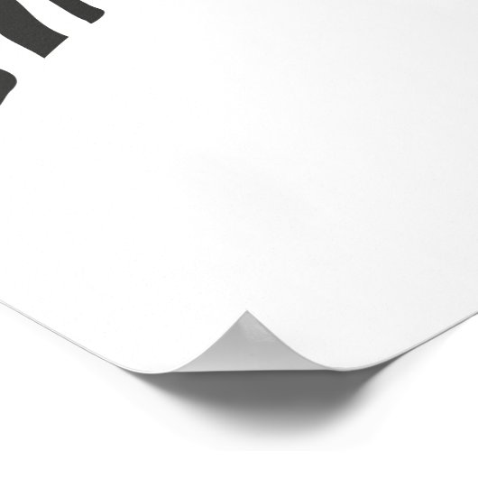 Zebra Stripes Poster (Hoek)