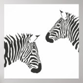 Zebra Stripes Poster (Voorkant)