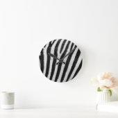 zebra Stripes Ronde Klok (Huis)
