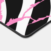 Zebra Stripes rose Grunge moderne Canvas Art (Coin)