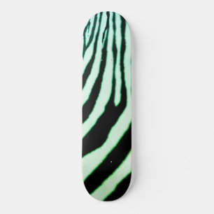 Zebra Stripes Skateboard
