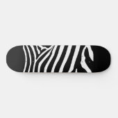 Zebra Stripes Skateboard (Horizontaal)