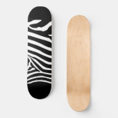Zebra Stripes Skateboard (Voorkant)