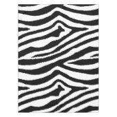 Zebra Stripes Zwart & Wit | Safari Animal Print Tafelkleed (Voorkant)
