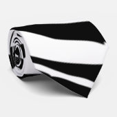 zebra stropdas (Opgerold)