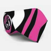 Zebra Stropdas (Opgerold)