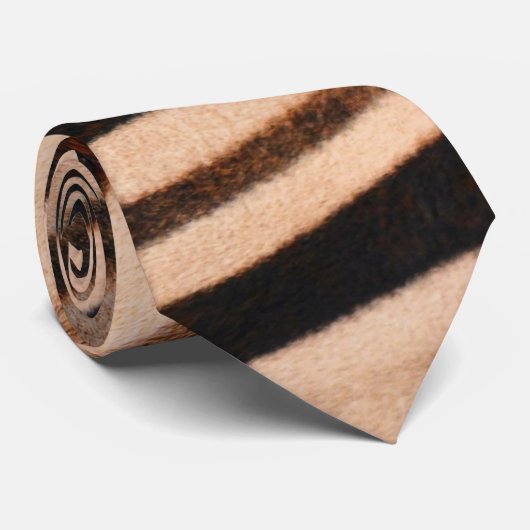 Zebra-Stropdas Stropdas (Opgerold)