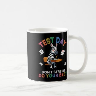 Zebra Student Test Dag Niet Stress Doe Je Beste SU Koffiemok