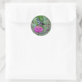 Zebra Swallowtail Ronde Sticker (Tas)