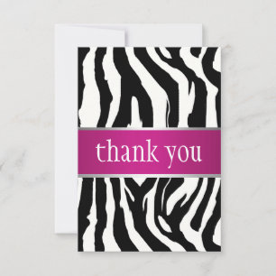 Zebra Sweet Sixteen Uitnodiging