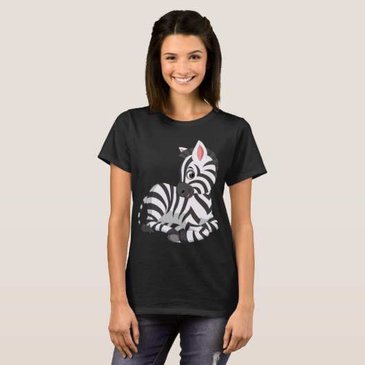 Zebra T-shirt (Voorkant volledig)
