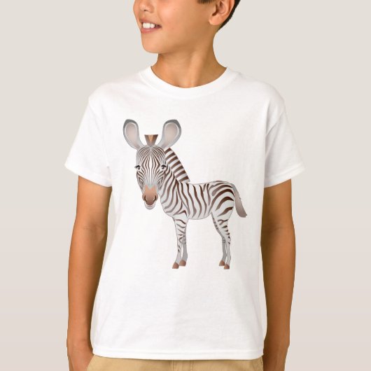 Zebra T-shirt (Voorkant)