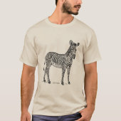 Zebra T-shirt (Voorkant)